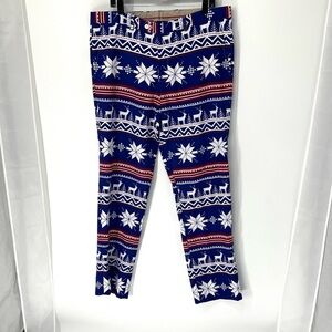 OppoSuits Blue and Red Festive Christmas Pants men’s 48